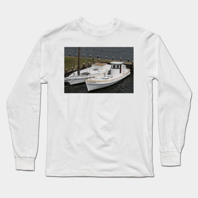 Boats Long Sleeve T-Shirt by thadz